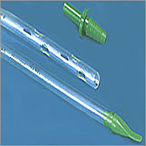 Chest Drainage Tubing - Iron, Sizes FG 16-40 , Biologically Tested, Medium Soft Catheter for Pleural Drainage, Maximum Drainage with Smooth Larger Eyes, Easy Placement Measurement