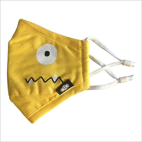 Spongy Yellow Side Anti Pollution Face Mask