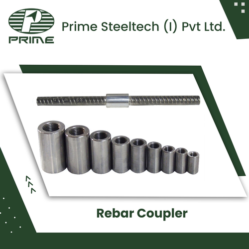 Rebar Coupler - High Strength Steel, Durable Design | Enhanced Load-Bearing Capacity, Corrosion Resistance