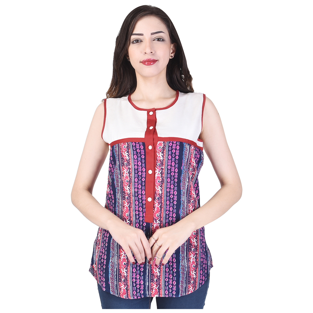 Ethnic Rayon Kurti - Cotton, Medium To Xxl Sizes, White Color | Casual And Formal Style, Summer Wear, Breathable And Washable