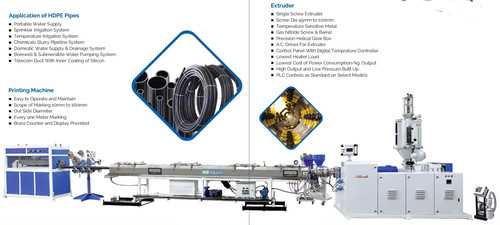 PVC Pipe Plant - High-Density Polyethylene, Industrial Grade , Efficient Production Process and Durable Output