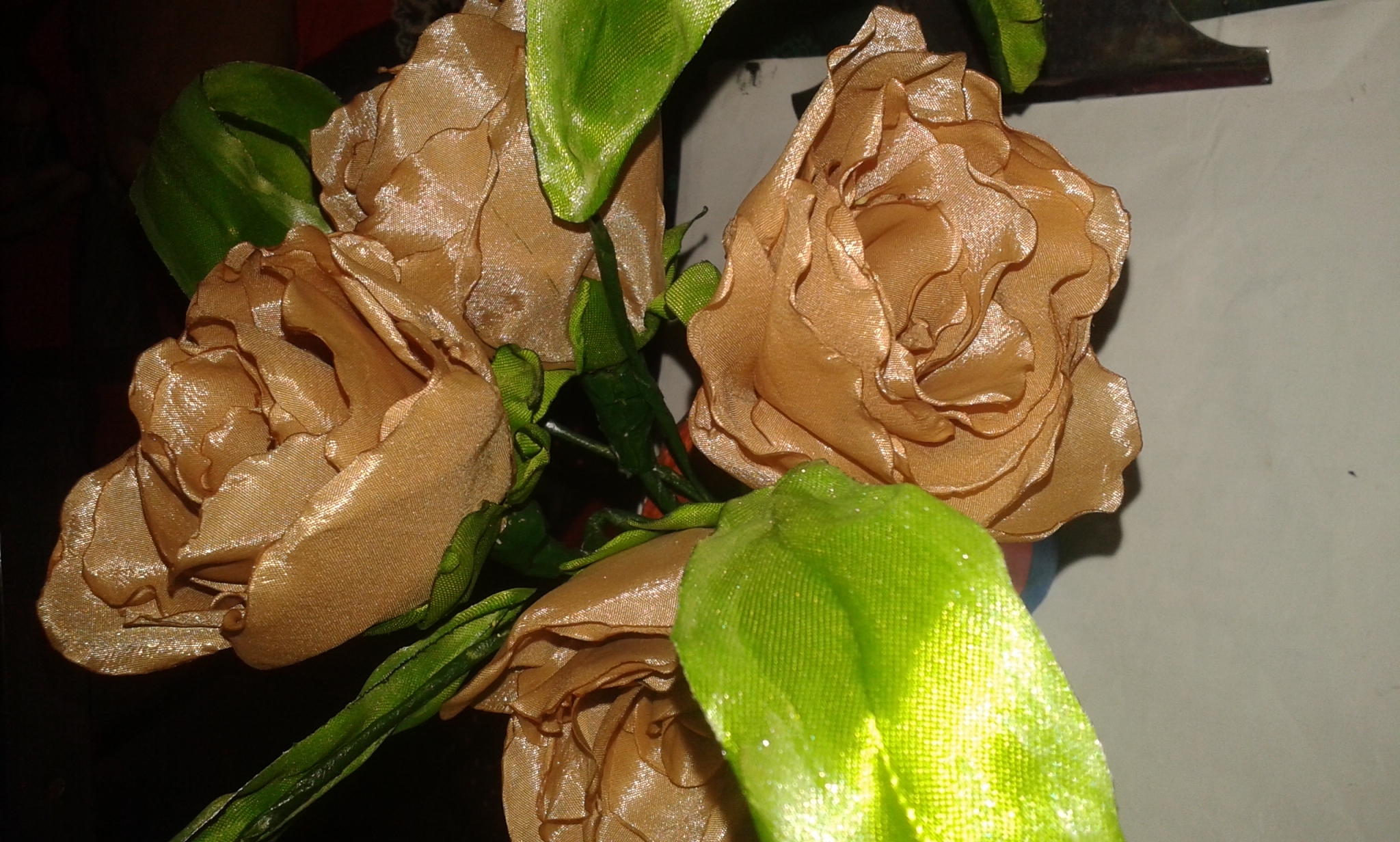 Fabric Flowers - Handmade Satin | Versatile For Arts And Crafts, Elegant Ceremony Decor, Charming Home Decoration, And Wedding Accents