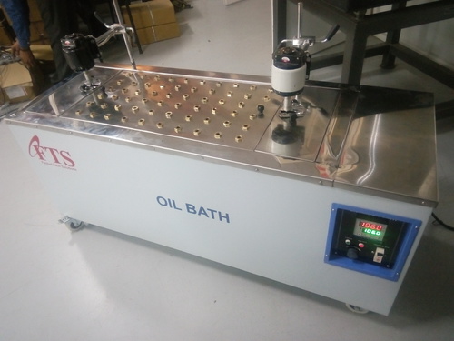 Oil Bath - High-Quality Steel Structure, Accurate Temperature Control | Digital Screen, Removable Oil Tank for Easy Cleaning