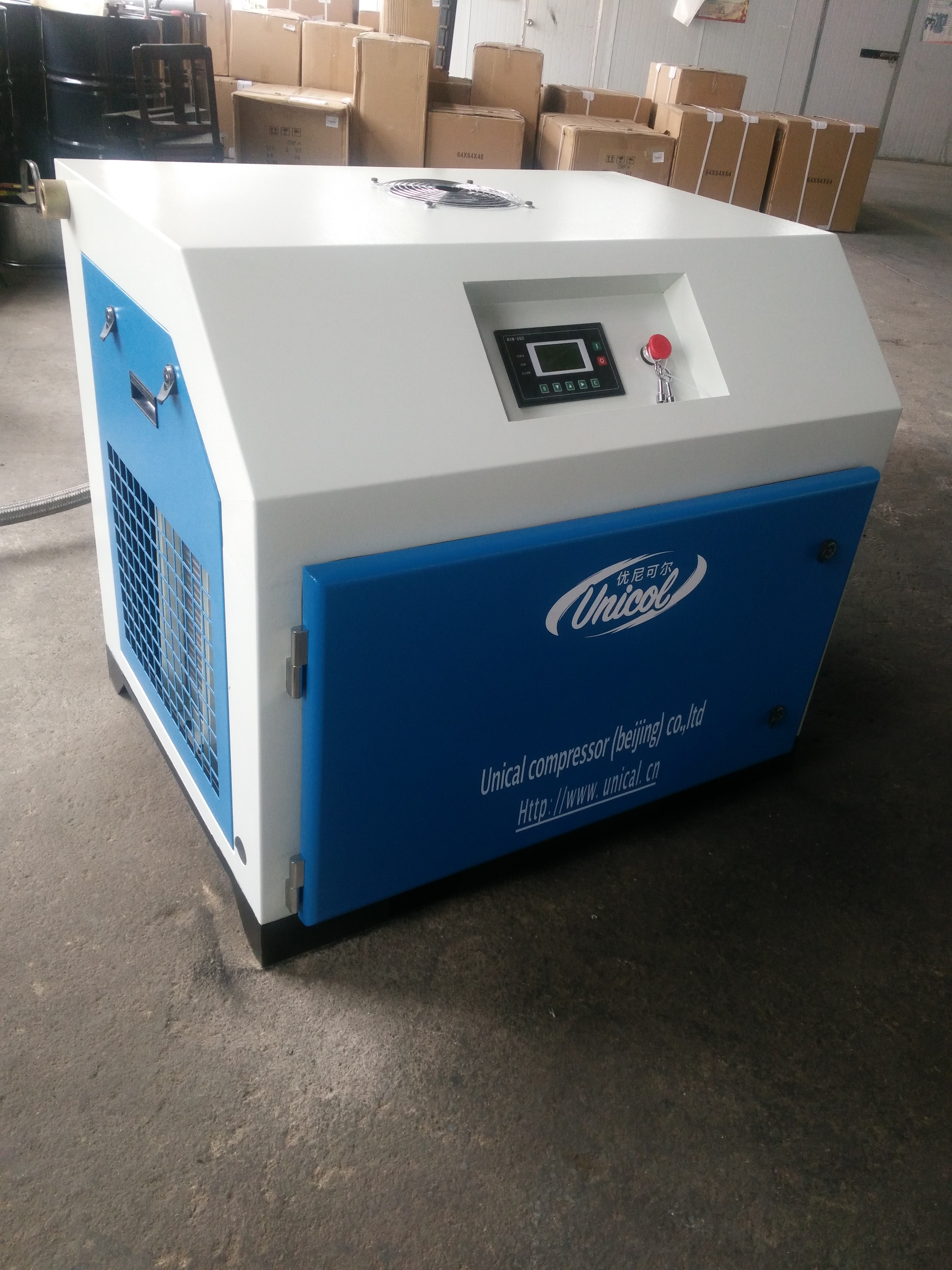 Oil Free Scroll Air Compressor Air Flow Capacity: 0.6 Cubic Meter (M3)