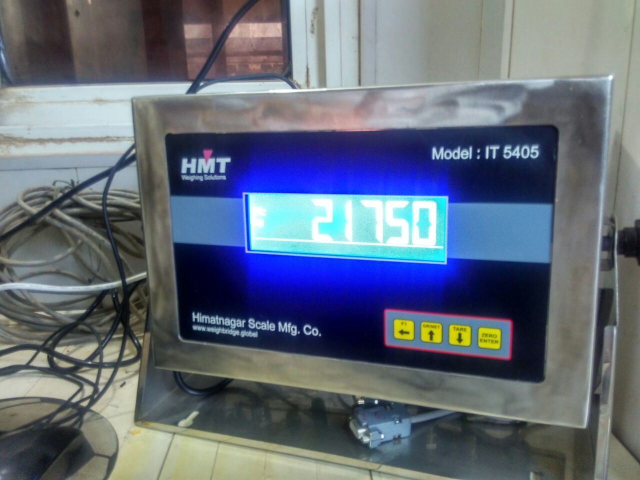 Weighing Indicator - Abs Plastic, Red Led Display | 12 Load Cells, Auto & Multi-stage Calibration, Rs-232 & Rs-485 Communication, Ip 67 Protection