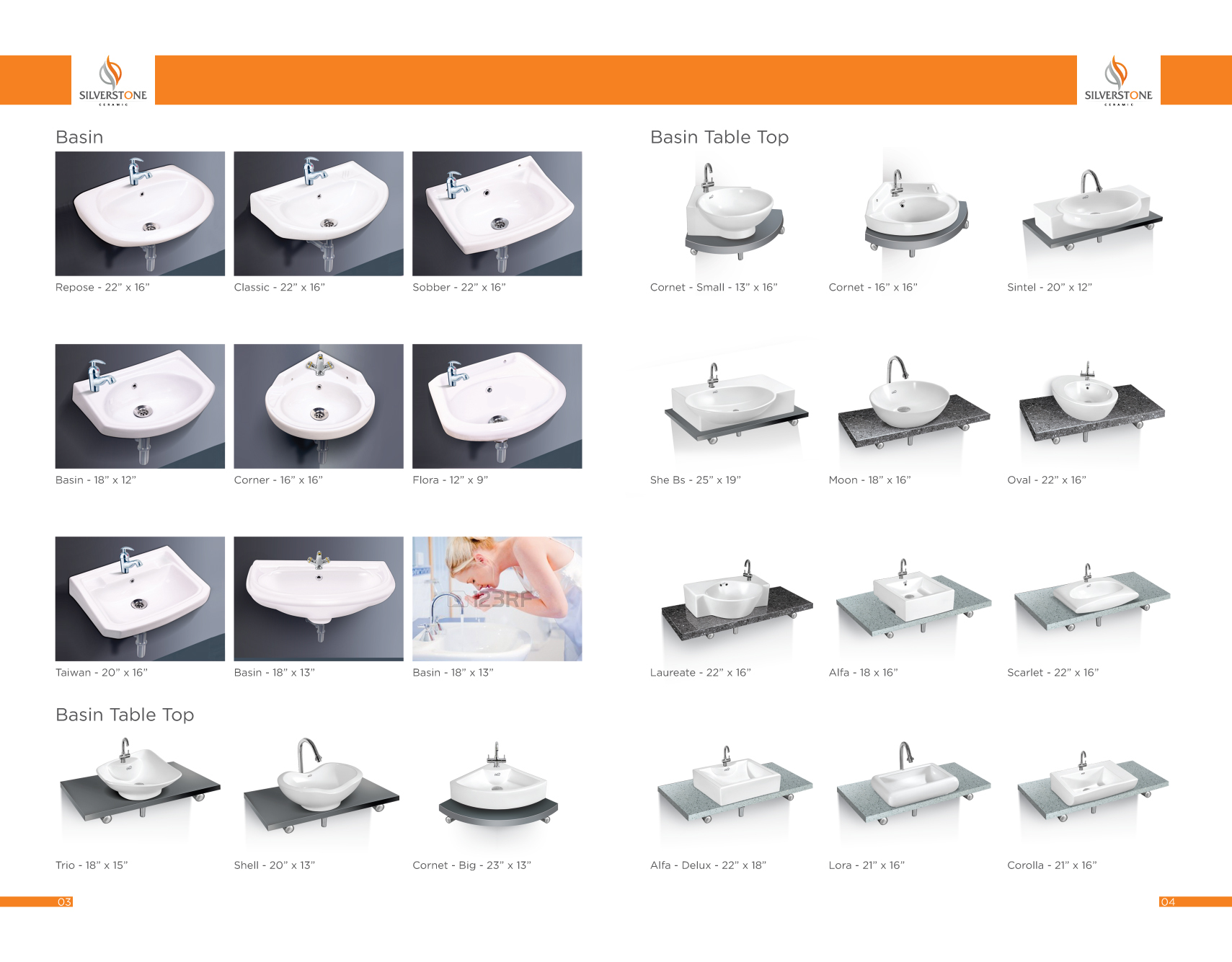 Table Top Wash Basin