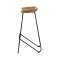 Painted Industrial Wire Tractor Stool