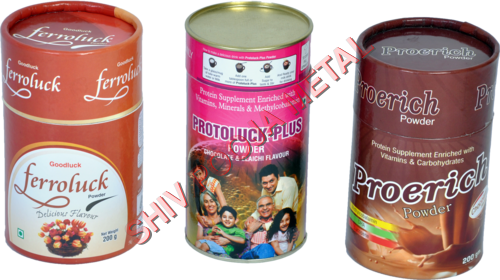 मिक्स कलर पेंट पेपर कनस्तर