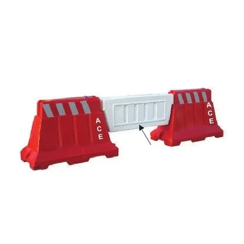 Rb-3 Check Post Barricades - Color: Red & White