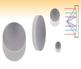 ऑप्टिकल ग्लास प्लानो कॉन्केव मिरर