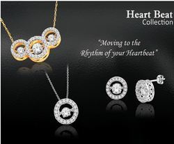 हार्ट बीट डायमंड ज्वेलरी
