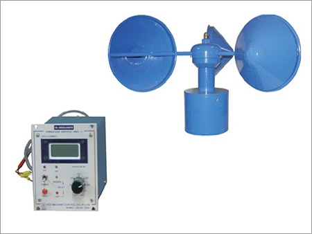 Digital Cup Counter Anemometer Application: Industrial