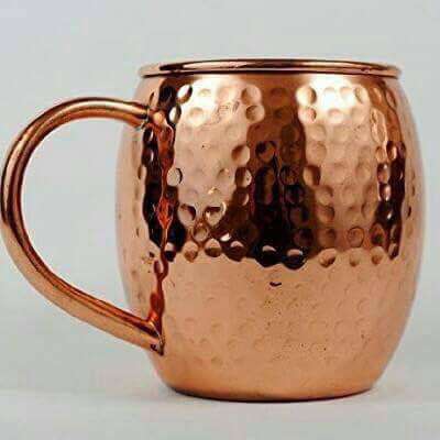 Metal Hammered Copper Mule Mug