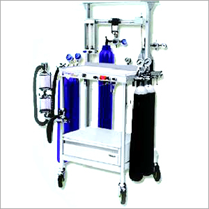 Anesthesia Machine - ABS & Steel, 100x60x150 cm, 100 kg | Digital Display, Adjustable Gas Flow, Precise Ventilation, Reliable Performance, Mobile Design