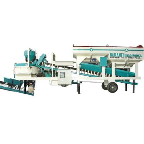Automatic Feeding Mobile Concrete Batch Plant