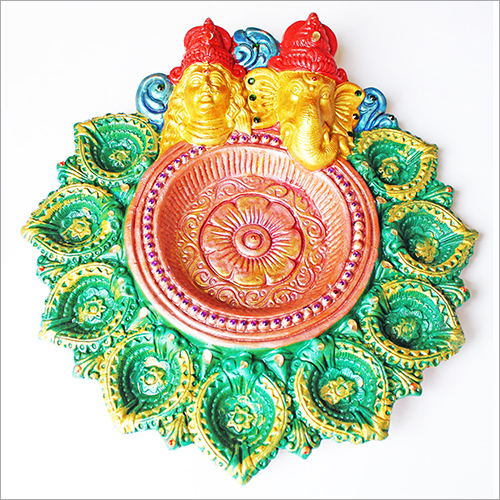 9 Lakshmi Ganesh Thali Diya