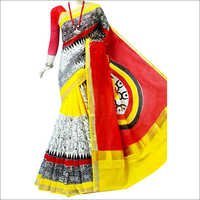 महिलाओं की तुषार सिल्क साड़ी