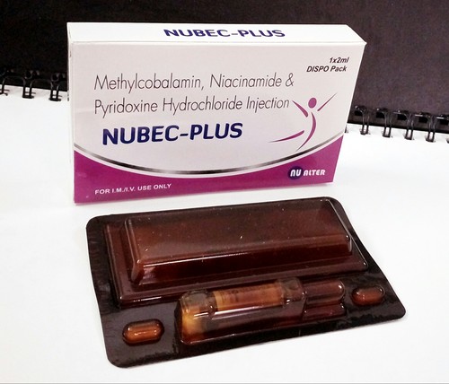 Methylcobalamin, Niacinamide & Pyridoxine Hydrochloride Injection Drug Solutions