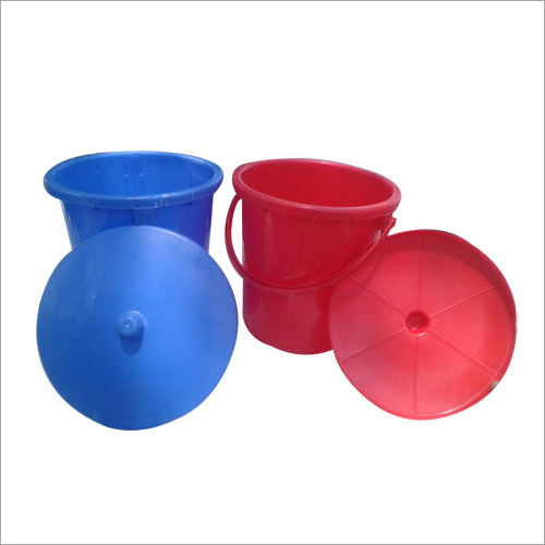 Plastic Bucket & Foot Pedal Dustbin