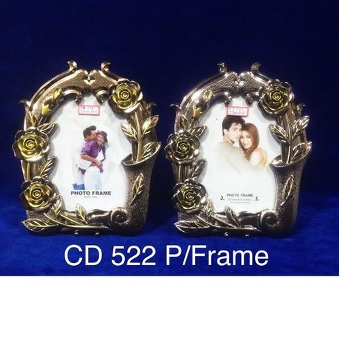 Golden And Silver Photo Frame