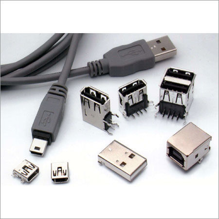 Usb कनेक्टर्स बेस मटेरियल: एल्युमिनियम