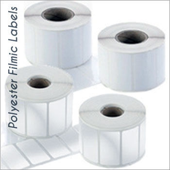 White Polyester Filmic Labels