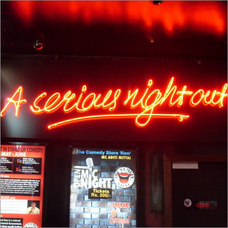 Neon Signage - Vibrant Acrylic, Custom Size Available, Eye-Catching Light Display