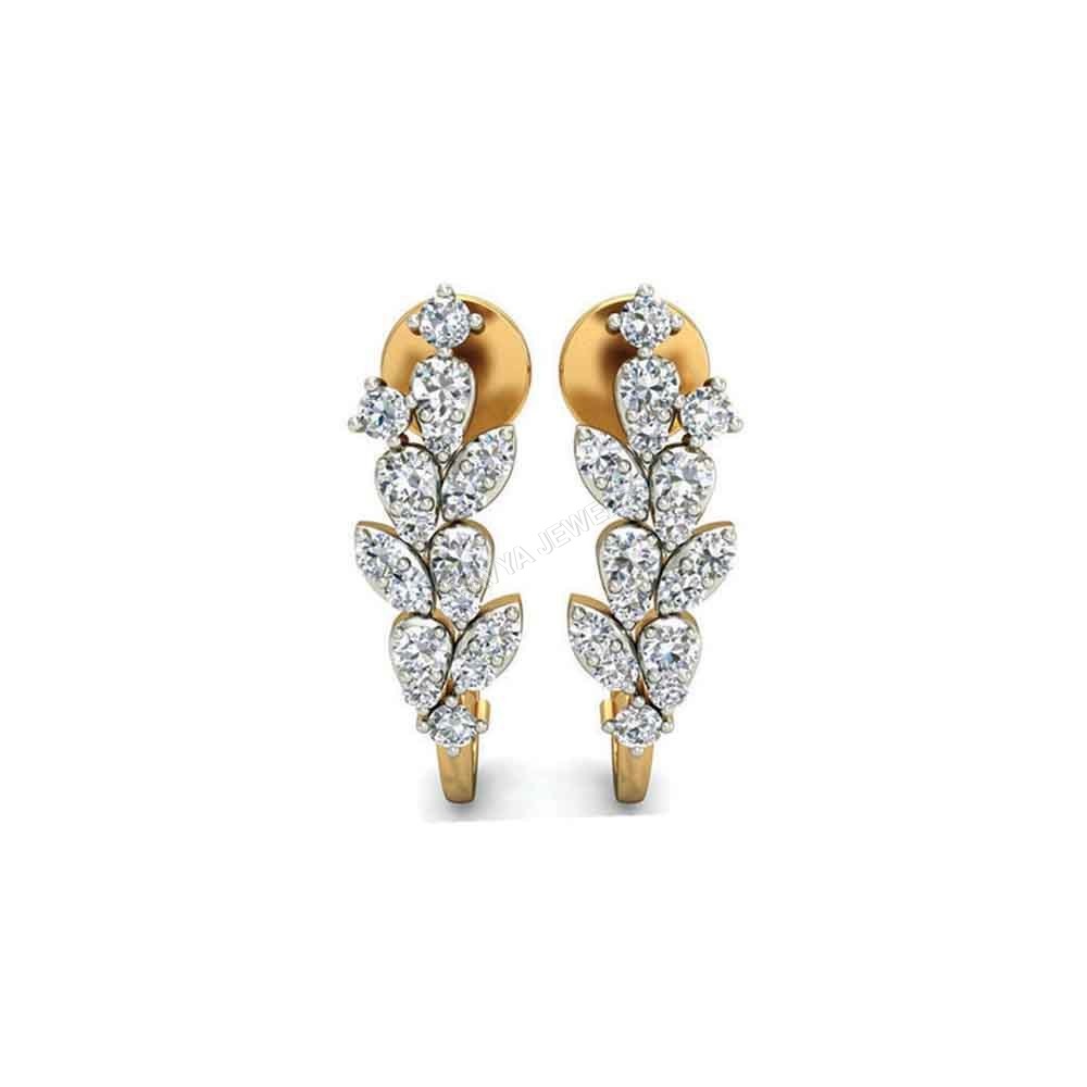 महिलाओं के फैंसी हीरे के बालियां