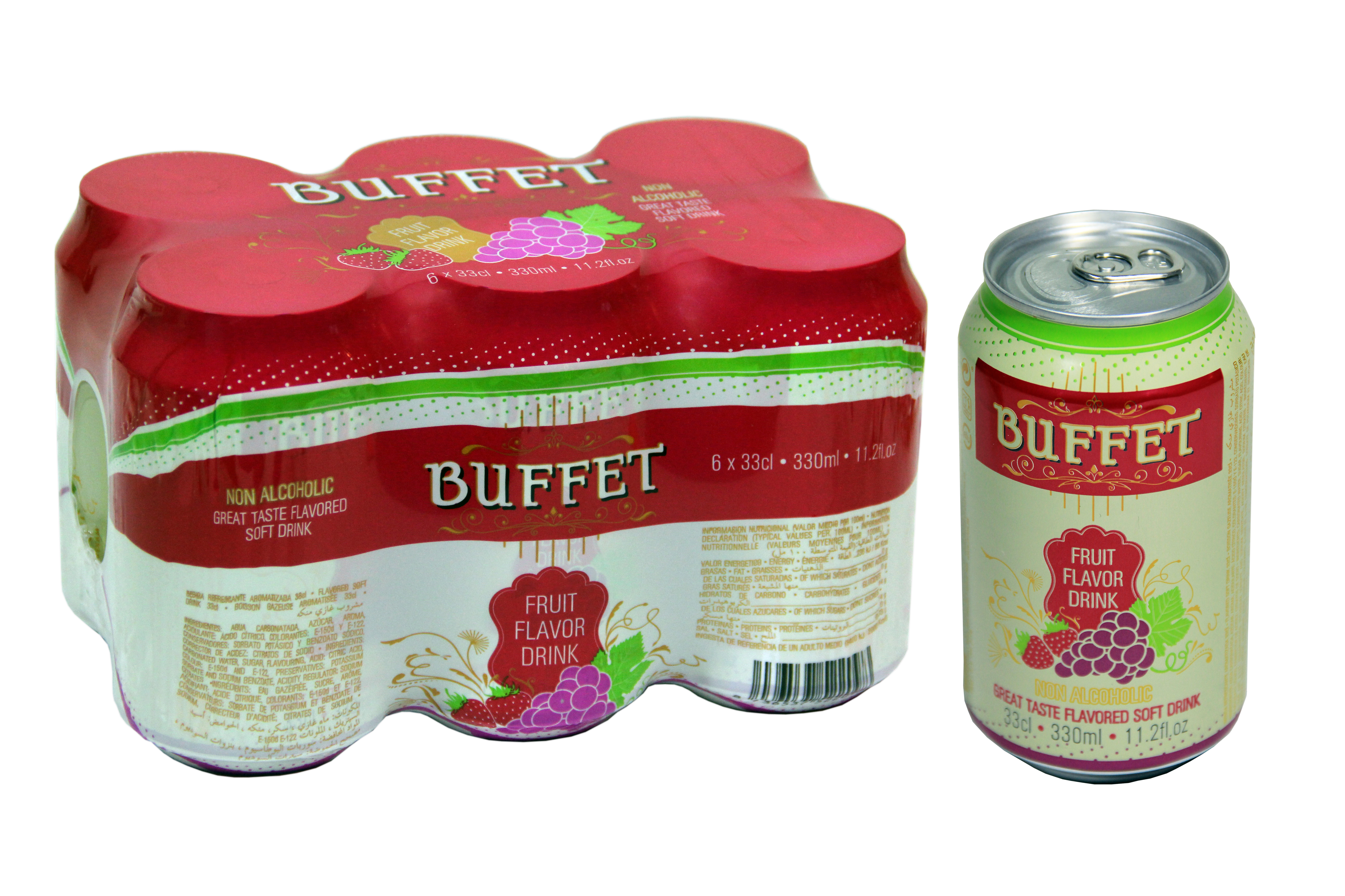 Buffet Fruit Soft Drink
