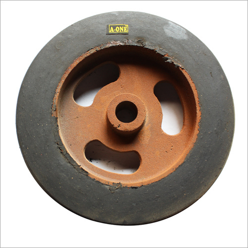10 x 2 Bounded Rubber Wheel