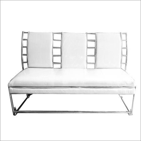 Three Seater Sofa - Stainless Steel, Modern Design, Eco-Friendly Material | General Use, Non-Folding Furniture for Versatile Comfort