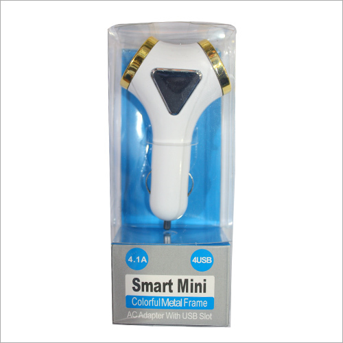 Car USB Charger - Plastic Body, 2 Ports, Output 5V 2.4A | Easy to Use, Sturdy Design, High Heat Resistivity, Long Functional Life