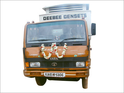डीजी सेट किराए पर