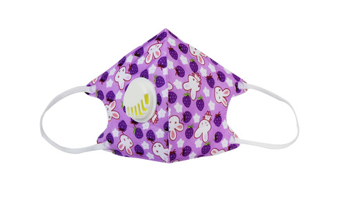 Mask - N95 Fabric, 10g, Purple | Anti-Pollution with Breathing Valve, PM2.5 Filtration, Cool Flow Exhalation, Adjustable Nose Clip, Comfortable Fit