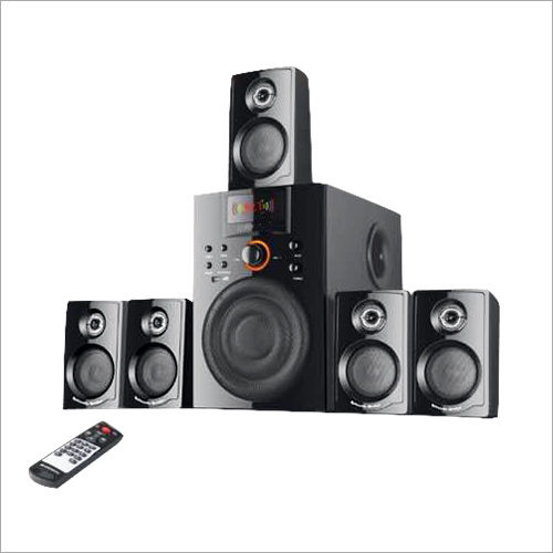 Black 5.1 Channel Multimedia Speakers