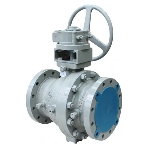 Cast Steel 2 Piece Gear Operated Ball Valve Pressure: High Pressure