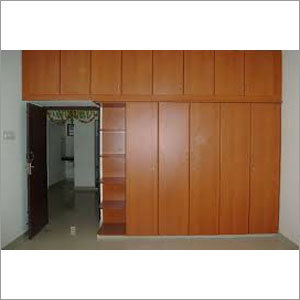 वोडेन स्लाइडिंग वार्डरोब