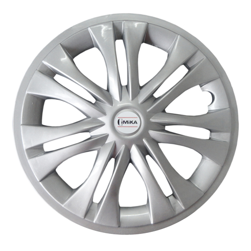 टोयोटा इनोवा न्यू के लिए 14 इंच की चमकदार सिल्वर सिमिका व्हील कवर