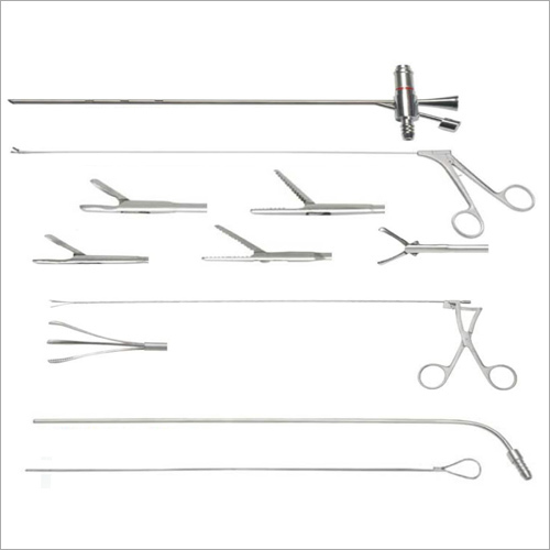 Steel Bronchoscopy Set