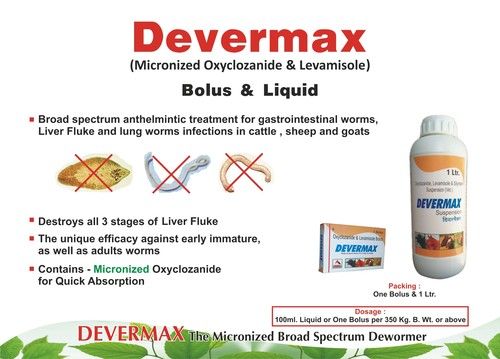 Devermax Application: Milk