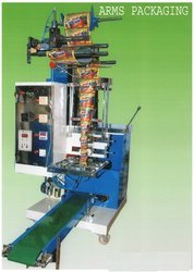 सेमी न्यूमैटिक पाउच पैकिंग मशीन