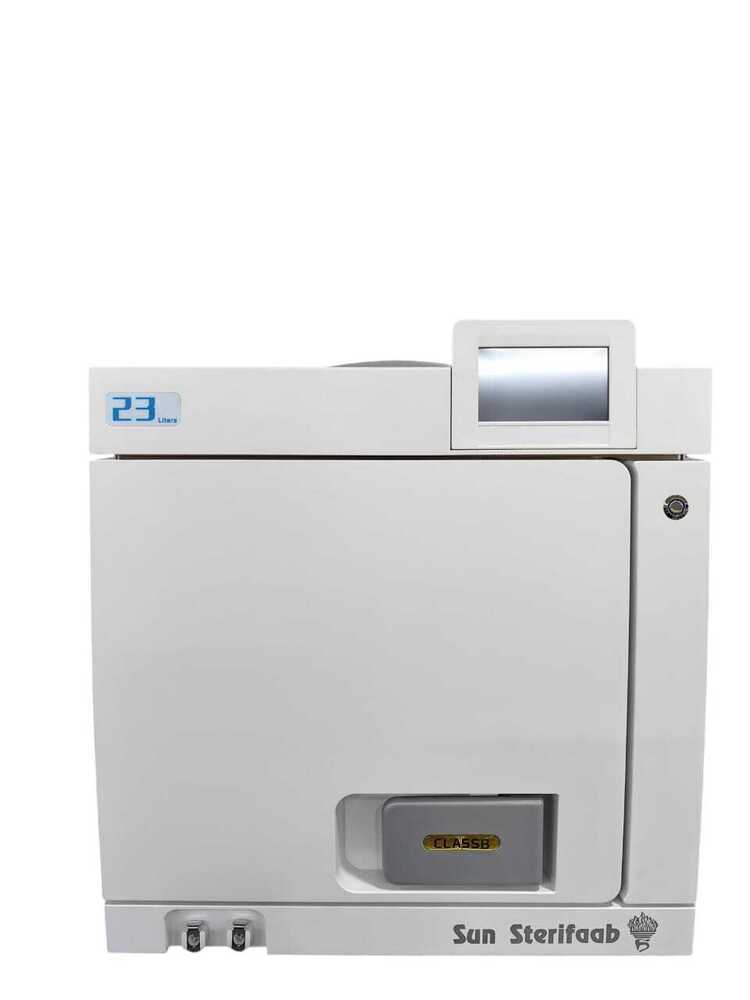 स्टेनलेस स्टील क्लास बी टेबल टॉप फ्लैश आटोक्लेव