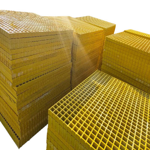 FRP Walkway Grating - 30 mm Thickness, 1200 mm Width, Yellow | Corrosion Resistant, Impact Resistant, UV Protected