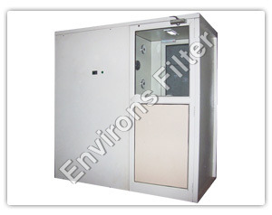 Air Shower - Stainless Steel, 500-950 Power | Automatic Operation, HEPA Filter, Noiseless Design, Emergency Exit Switch