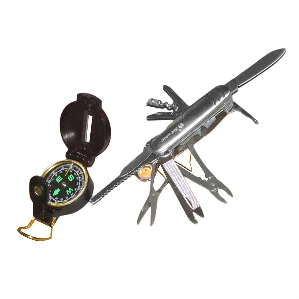 Multi Knife 21 In 1 And Magnetic Compass