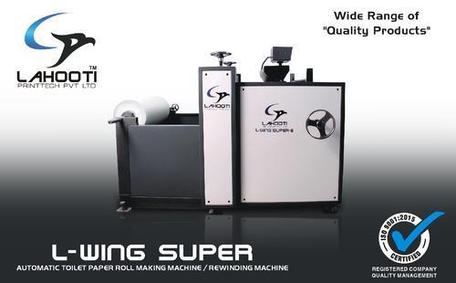 सेमी ऑटोमैटिक टॉयलेट रोल मशीन