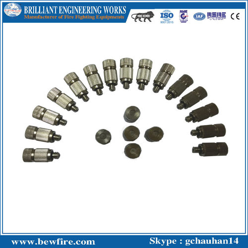 हाई प्रेशर मिस्ट नोजल एप्लीकेशन: फायर के लिए