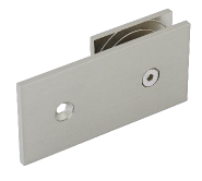 ब्रास ग्लास टू वॉल कनेक्टर्स 180 डिग्री