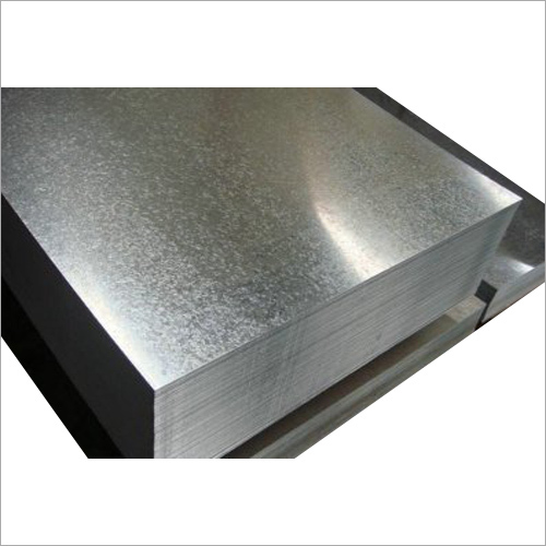 Zinc Coated Steel Sheet - Color: Silver / Metallic Grey