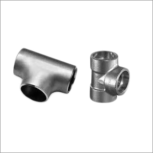 Buttweld Tee - Stainless Steel, 1/2" - 2" Size Range, Schedule 40 Wall Thickness, 150 PSI Pressure Rating, Bevelled Ends, ASTM A403 Standards